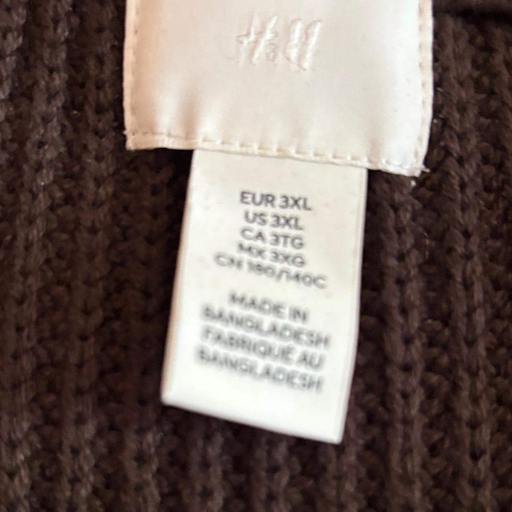 Dark Brown Button-Up Cardigan - Picture 2 of 5
